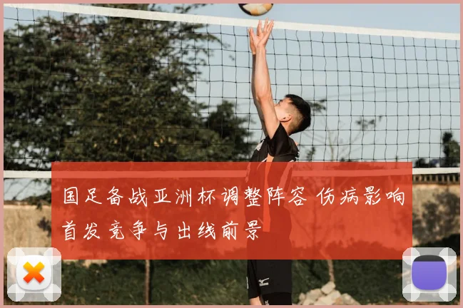 国足备战亚洲杯调整阵容 伤病影响首发竞争与出线前景